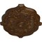 Ekena Millwork Pesaro Ceiling Medallion, Hand-Painted Root Beer Crackle, 36"W x 26"H x 1 1/2"P CM36X26PERBC - alternate 2